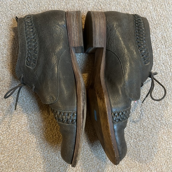 Italian leather vintage unisex Vero Cuoio dress shoes - size 38 - lace up oxford - Picture 3 of 10